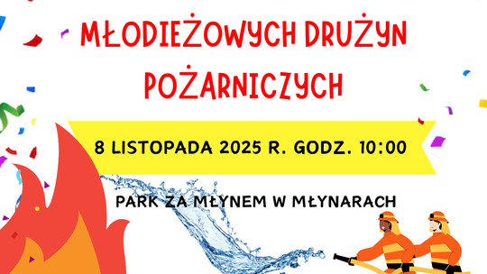 Powiatowe Manewry Młodzieżowych Drużyn Pażarniczych.
