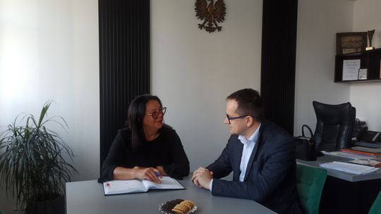 Spotkanie w sprawie pozyskania środków unijnych na rozwój gminy.