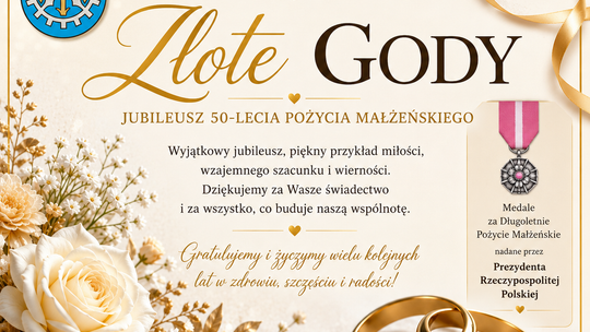Złote Gody Mieszkańców Gminy Młynary 💛