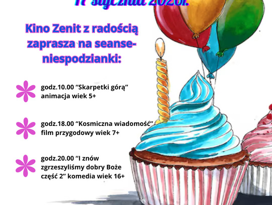 1 urodziny sali widowiskowo-kinowej