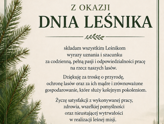 życzenia na dzień leśnika