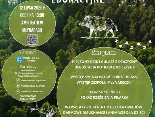 12 lipca odbędą się Leśne Warsztaty Edukacyjne