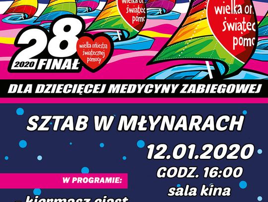 28 finał WOŚP w Młynarach 