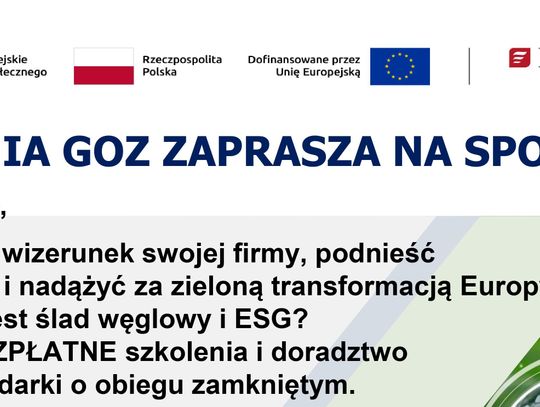Akademia GOZ zaprasza na spotkanie.