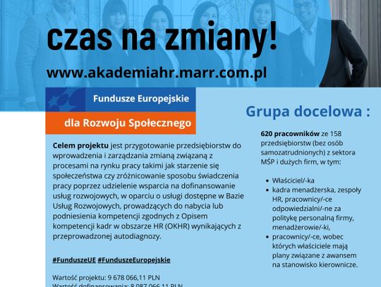 Akademia HR - czas na zmiany!