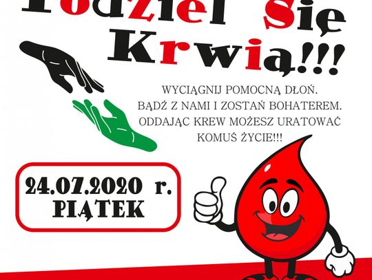 Akcja "Podziel się krwią!" Akcja "Podziel się krwią!"