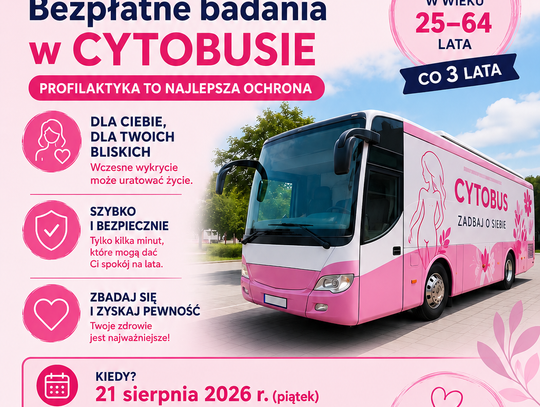 Bezpłatne badanie cytologiczne