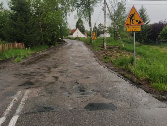 Całkowite zamknięcie drogi Młynarska Wola - Janiki Pasłęckie (granica powiatu)!!!
