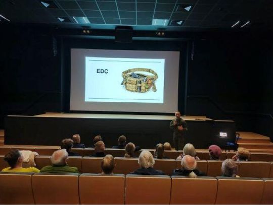 Debata i szkolenie z zakresu obrony cywilnej.