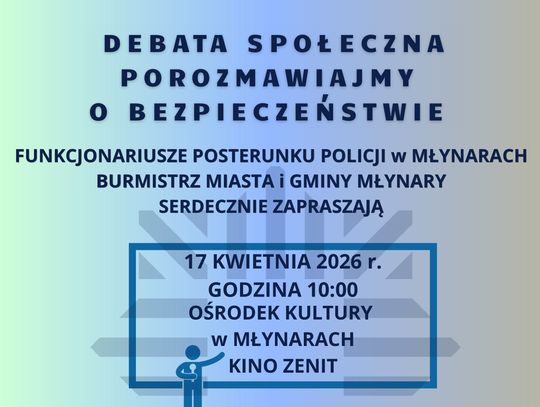 Debata Społeczna: „Porozmawiajmy o Bezpieczeństwie”.