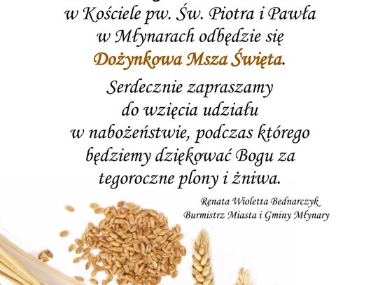 Dożynkowa Masza Święta Dożynkowa Masza Święta