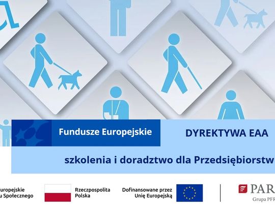 „Dyrektywa EAA - szkolenia i doradztwo dla przedsiębiorstw” Instytut ADN sp. z o.o., sp.k. i Stowarzyszenie Młodych Lubuszan Zapraszają na spotkanie informacyjne