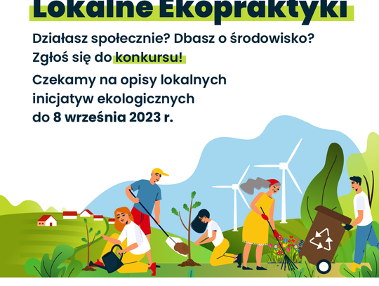 Działasz społecznie? Dbasz o środowisko? Zgłoś się do konkursu!