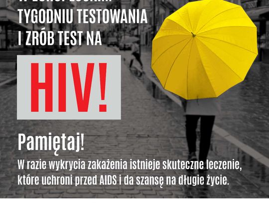 Europejski Tydzień Testowania w kierunku HIV i HCV.