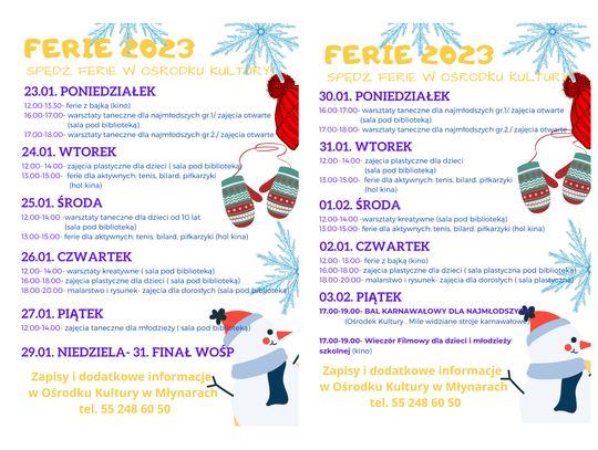 Ferie 2023