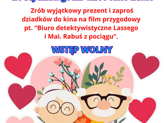 Filmowy prezent dla Babć i Dziadków.