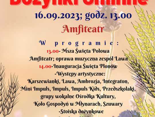 Gminne Dożynki w Młynarach.