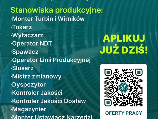 Informacja o możliwości zatrudnienia na rekrutowanych stanowiskach.
