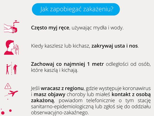 Jak zapobiegać zakażeniu koronawirusem?