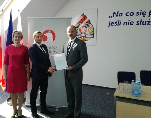 Jednostki Ochotniczych Straży Pożarnych z terenu gminy Młynary otrzymają nowy sprzęt