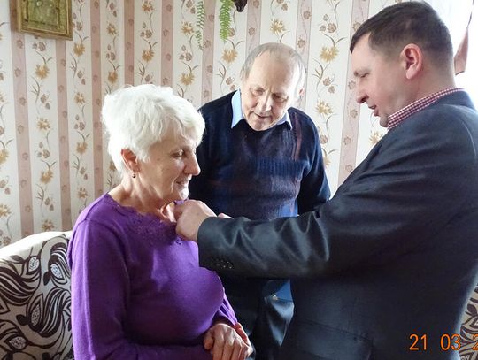 Jubilaci z długoletnim stażem w pożyciu małżeńskim