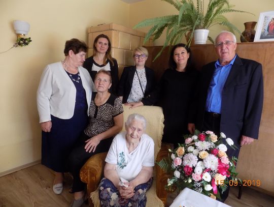 Jubileusz 100-lecia urodzin Pani Tekli Harasimowicz