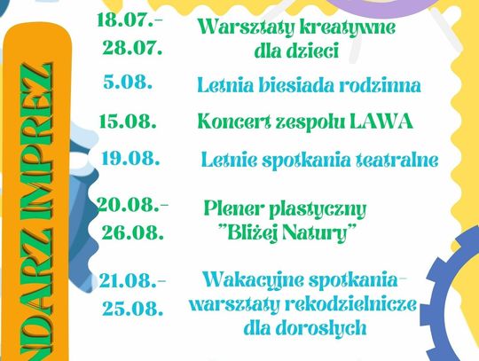 Kalendarz imprez-LATO 2023