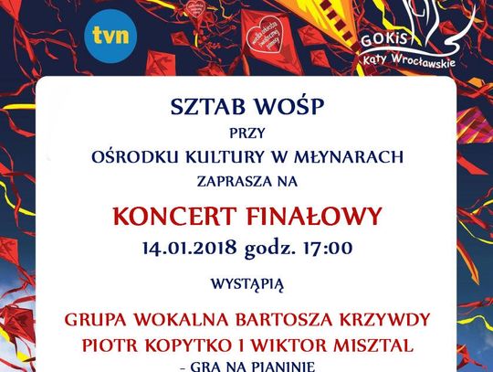 Koncert Finałowy 26 Wielkiej Orkiestry Świątecznej Pomocy 2018