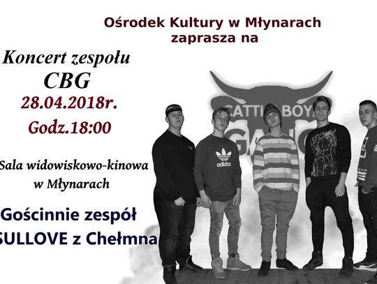 Koncert zespołu CBG