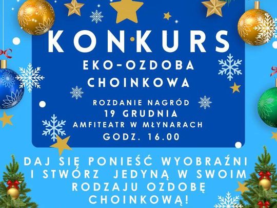 Konkurs „EKOOZDOBA CHOINKOWA”.