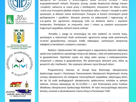 List do rolników List do rolników