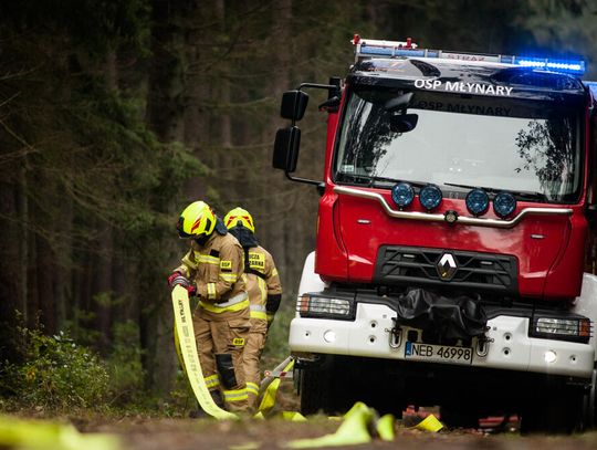 Manewry pożarnicze "LAS 2021" w Gminie Młynary Manewry pożarnicze "LAS 2021" w Gminie Młynary
