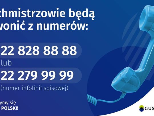 Nie spisałeś się przez Internet? Spodziewaj się telefonu od rachmistrza!  Nie spisałeś się przez Internet? Spodziewaj się telefonu od rachmistrza!