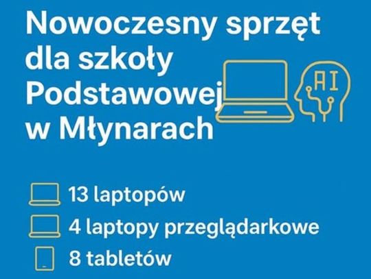 Nowoczesna edukacja w Gminie Młynary!