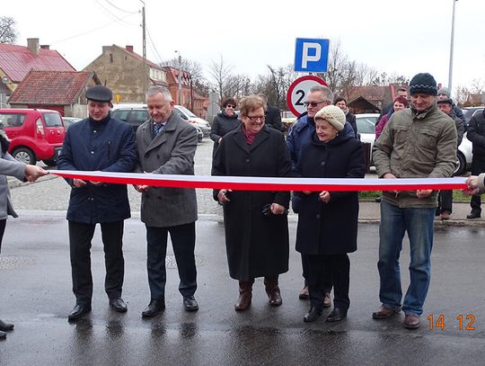 Oddanie do użytkowania dróg powiatowych nr 2146N – ul. Kościelnej, nr 2155N- ul. Paderewskiego i nr 2143N- ul. Chopina w Młynarach