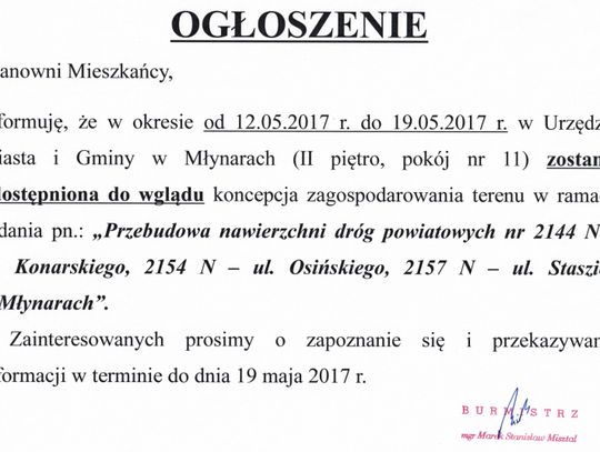Ogłoszenie
