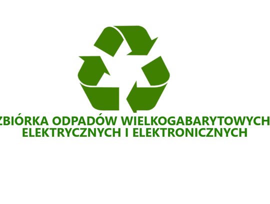 Ogłoszenie o zbiórce gabarytów i elektroodpadów Ogłoszenie o zbiórce gabarytów i elektroodpadów