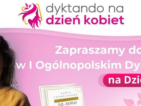 Ogólnopolskie dyktando z okazji Dnia Kobiet. 