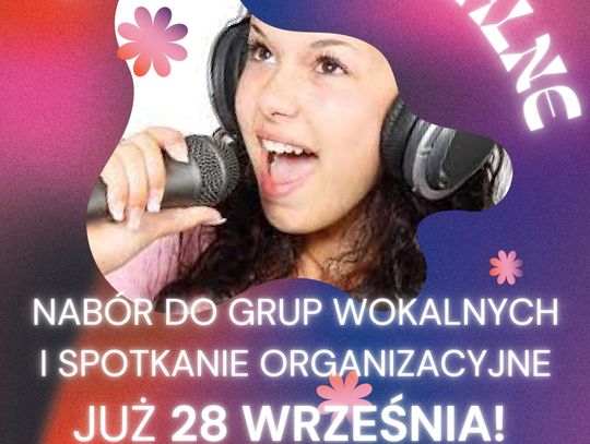 Ośrodek Kultury w Młynarach zaprasza na zajęcia wokalne Ośrodek Kultury w Młynarach zaprasza na zajęcia wokalne