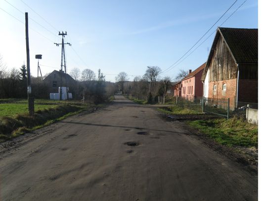 PRZEBUDOWA DROGI GMINNEJ NR 107006N WE WŁÓCZYSKACH