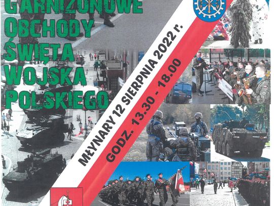 Przemarsz wojska ulicami Młynar - piątek 12.08.2022 r.