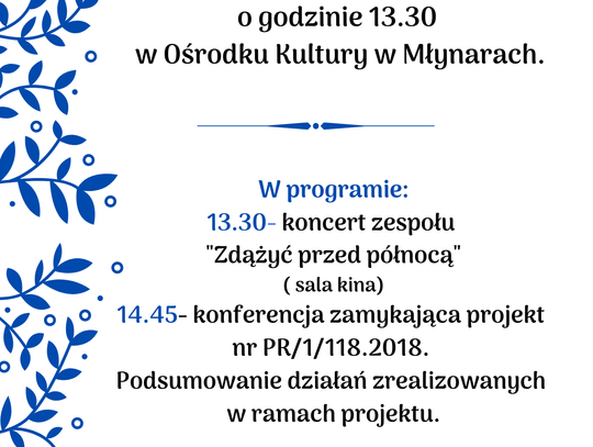 Realizacja projektu Gminy Młynary na ostatniej prostej