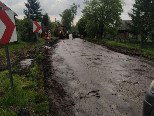 Remont drogi powiatowej Młynarska Wola-Janiki Pasłęckie (granica powiatu).