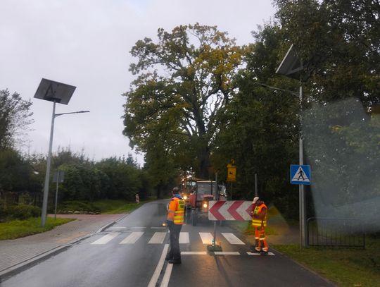 Ruszają prace na drogach wojewódzkich w Gminie Młynary.
