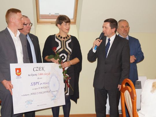 Sąpy, Nowe Monasterzysko oraz Karszewo otrzymały nagrody w powiatowym konkursie