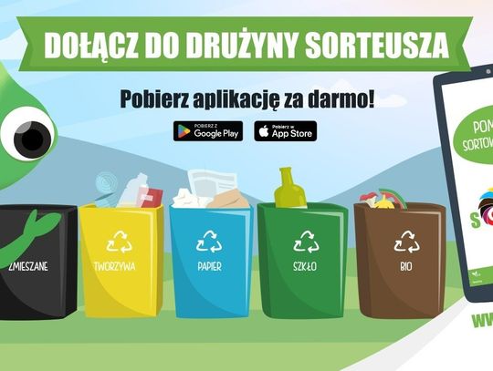 Sorteusz informuje, jak się poprawnie sortuje. 