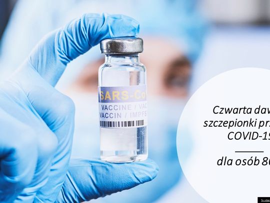 Szczepienie przeciw COVID-19 dla osób 80+.