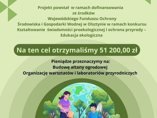 Szkoła w Harmonii z Naturą – Realizacja Projektu „Echa Natury– doposażenie szkolnego lapidarium geologicznego”