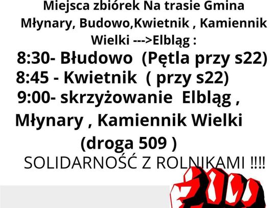 Uwaga! Możliwe utrudnienia w ruchu.