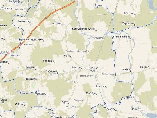 Uwaga! Zmiana numerów ewidencyjnych działek na terenach obrębów geodezyjnych Błudowo, Kraskowo, Sąpy 